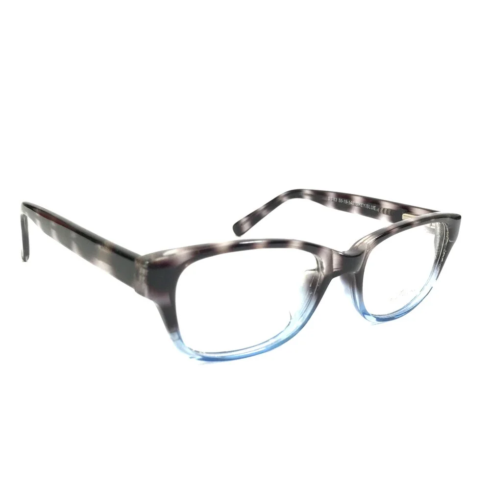 Success Eyeglasses Frames SS-63 GREY/BLUE Tortoise Cat Eye Full Rim 50-19-140